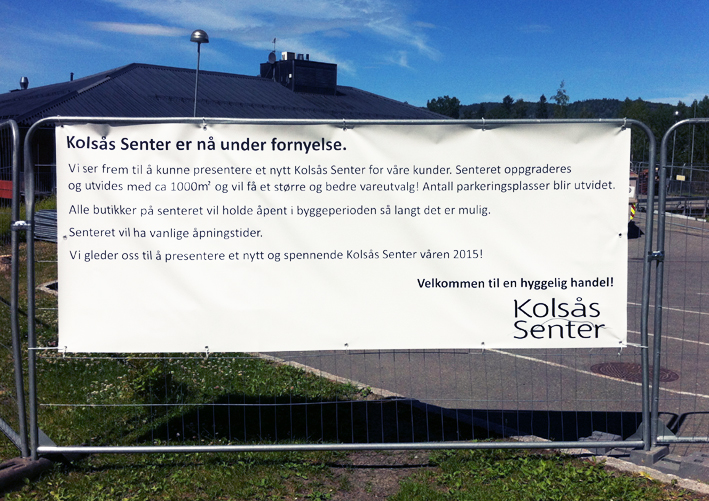 Kolsås Senter - Banner